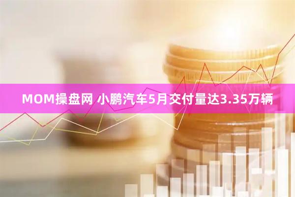 MOM操盘网 小鹏汽车5月交付量达3.35万辆
